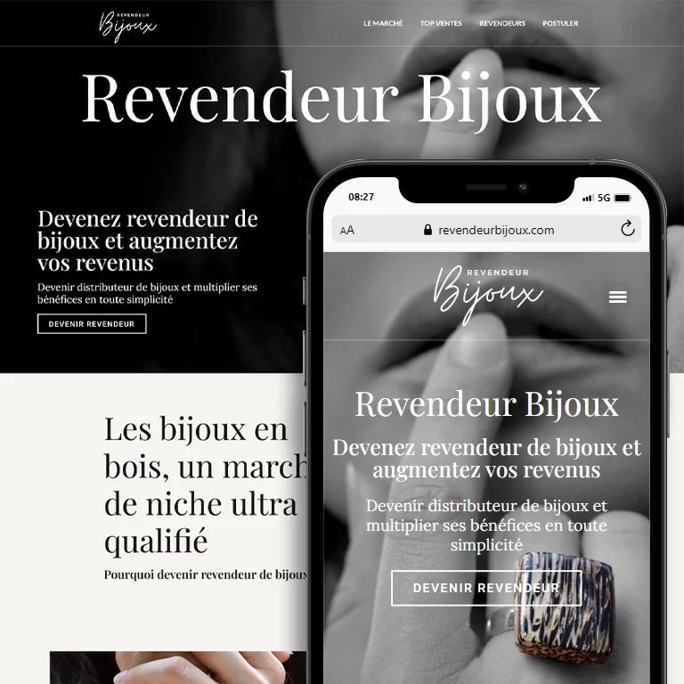 revendeur bijoux