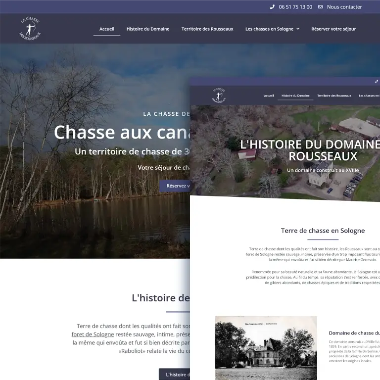 chasse des rousseaux