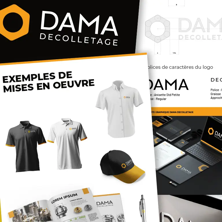 dama decolletage charte graphique